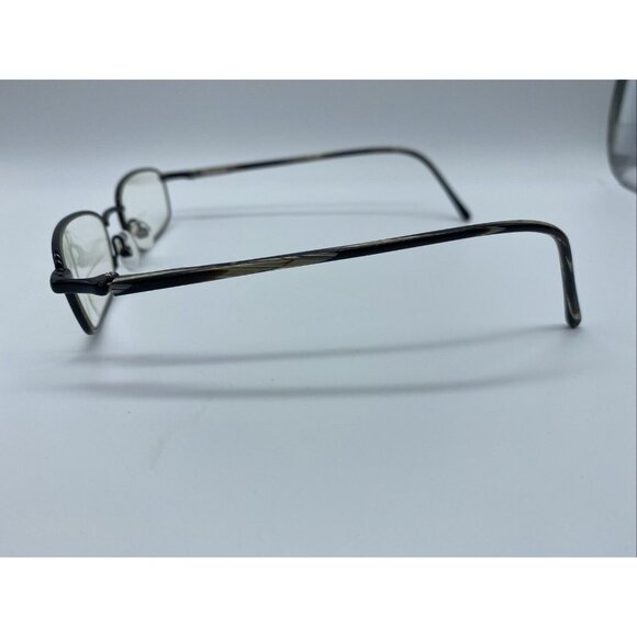 Chesterfield Men's Eyeglasses Black Rectangular Metal Full Rim UF1 135 033 - Picture 2 of 8